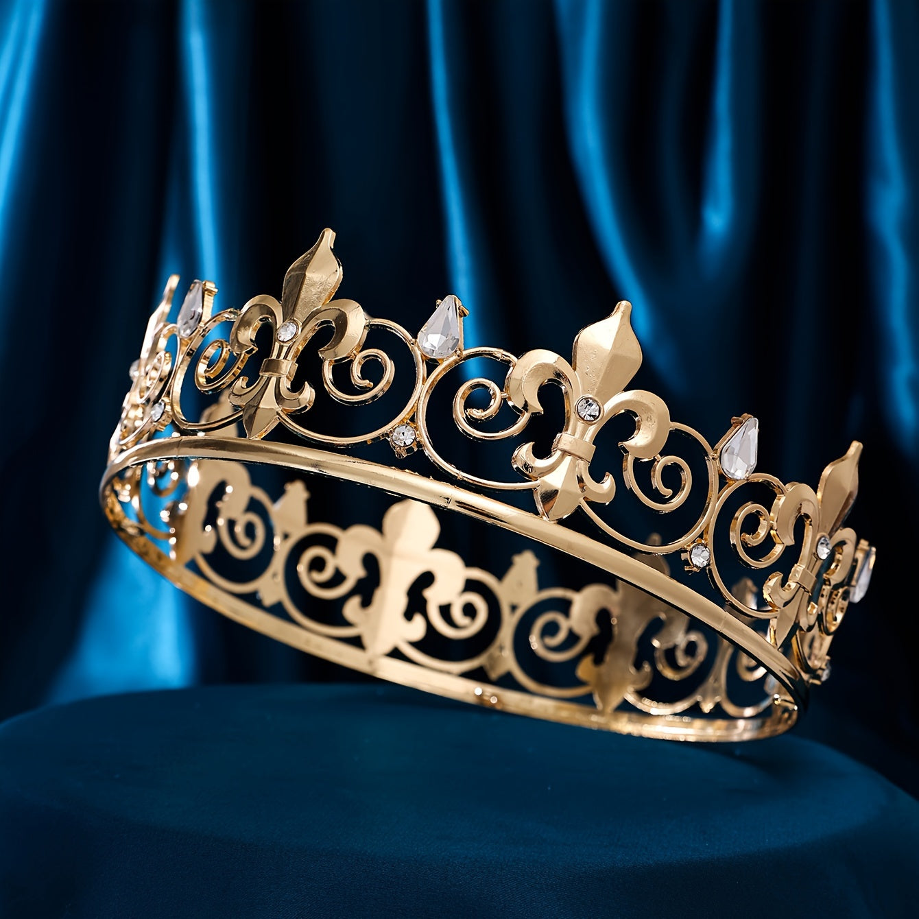 Royal Style Tiara King & Queen Crown Hair Accessories