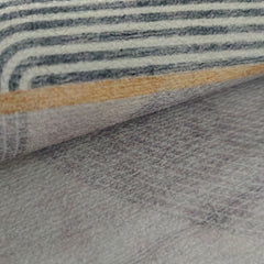 Modern Nordic Area Rug Large Non Slip TPR Backing Living Room Sofa Mat