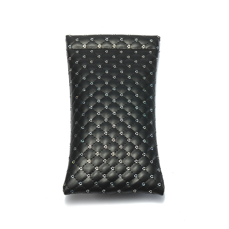 Sunglasses Bag PU Leather Glasses Storage Box