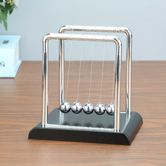 Newton's Cradle Ball Base Swing Toy with 6 Balls