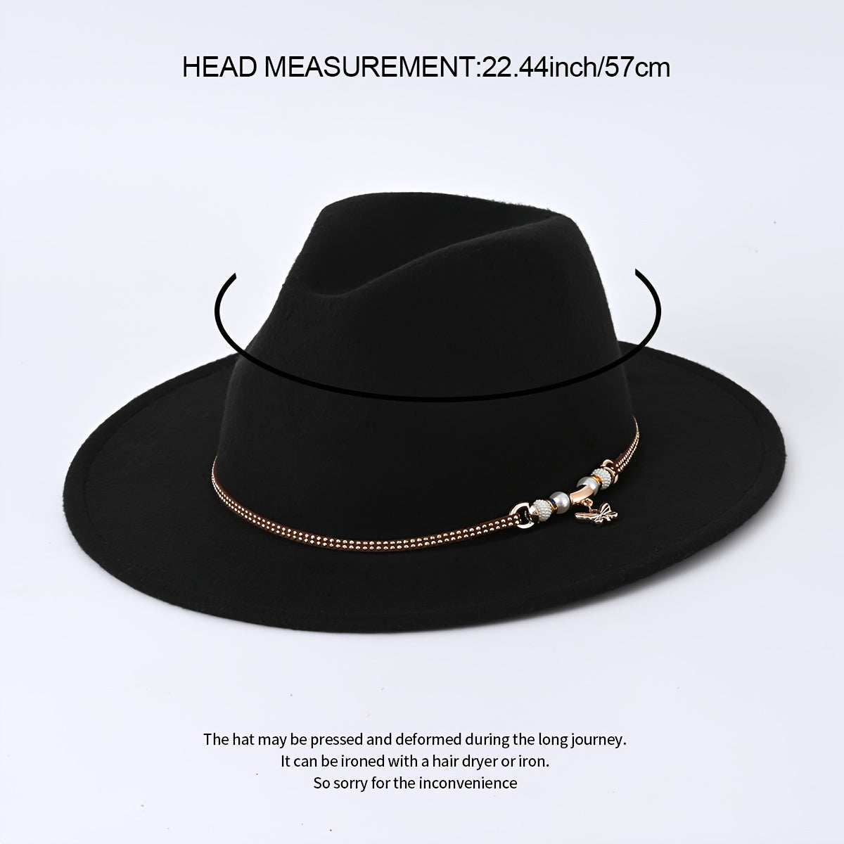 Vintage Cowboy Hat Wide Brim Sun Hat For Outdoor Activities Fishing