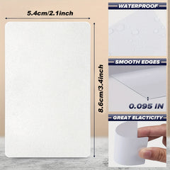 100pcs Metal Business Card Blanks Customize Sublimation Blanks Name Cards