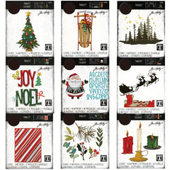 Christmas Metal Cutting Dies for Card Making DIY Crafts Santa Claus