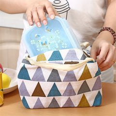 Insulated Lunch Bag Portable Food Cooler Thermal Tote