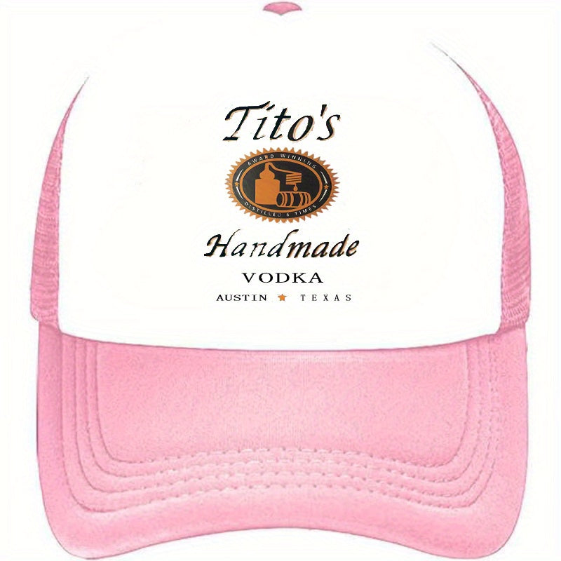 Adult Funny Trucker Hat Adjustable Washable Baseball Cap Fishing Cap