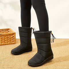 Women's Winter Warm Snow Boots Soft Waterproof Non slip Velvet Boots