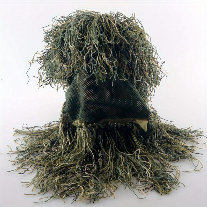 Sniper Camo Ghillie Suit Head Cover