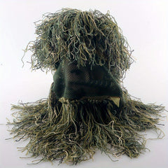 Sniper Camo Ghillie Suit Head Cover