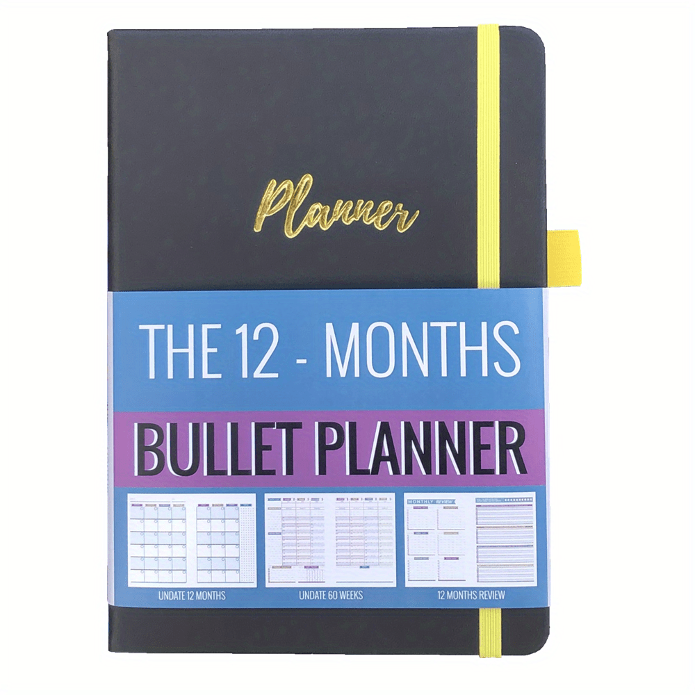 Agenda Daily Planner & Calendar - Achieve Your Goals & Live Healthier Life