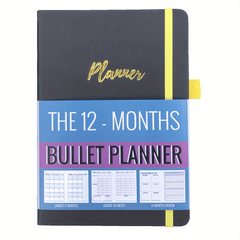 Agenda Daily Planner & Calendar - Achieve Your Goals & Live Healthier Life