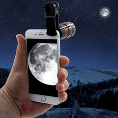 Long Focus Mobile Phone Lens HD Camera Telescope