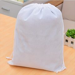 5pcs Nonwoven Shoe Travel Pouch Drawstring Storage Bag