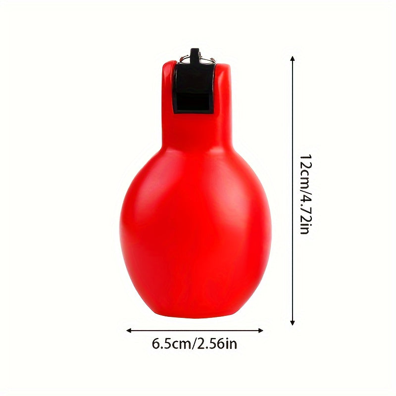 1pc Hand Squeeze Whistle For Coaches Referees Survival
