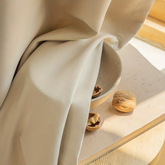 Cream Blackout Curtain for Home Decor