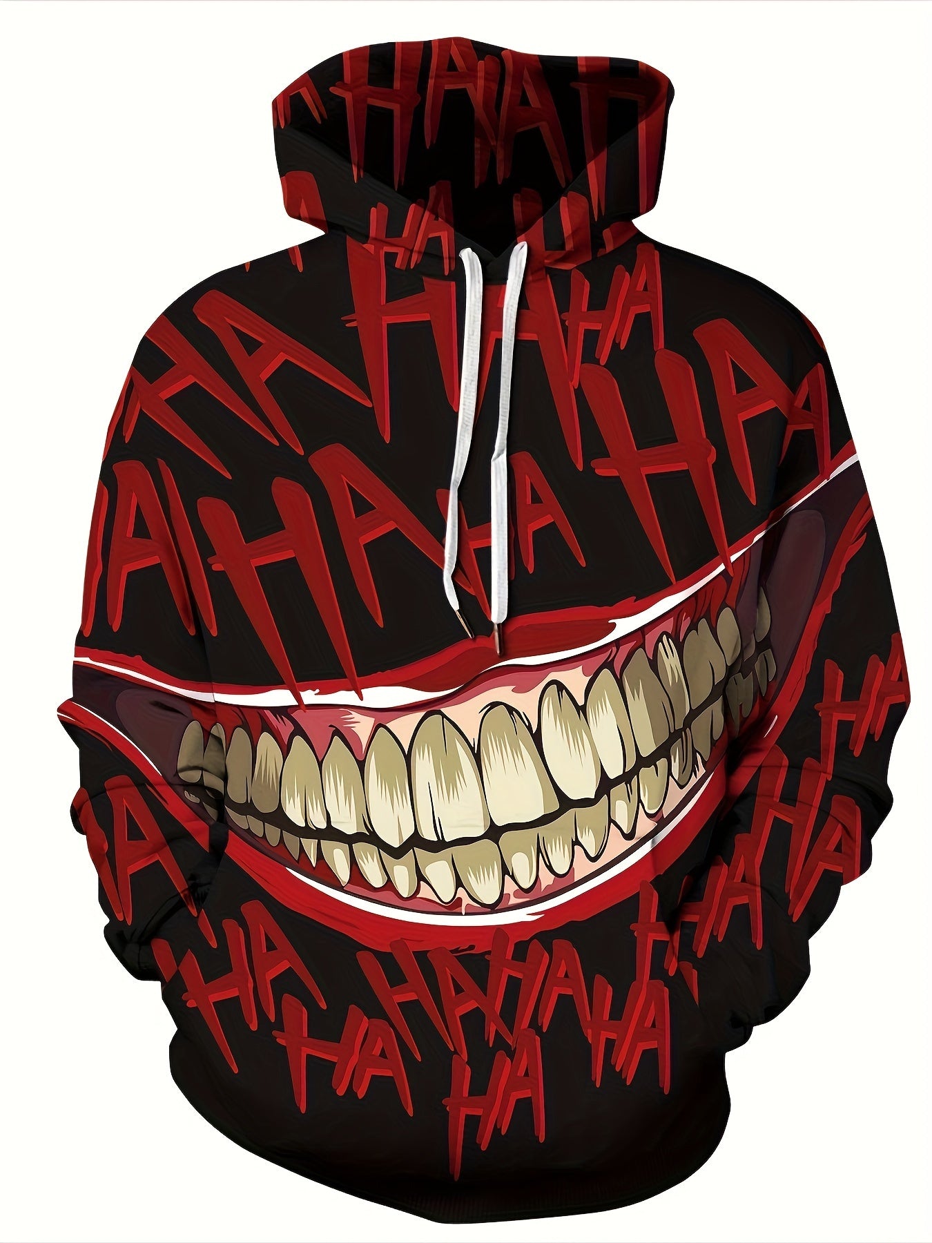 Men's 3D Printed Sports Casual Hoodie Long Sleeve Top