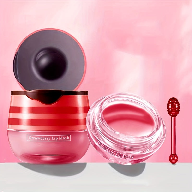 Strawberry Lip Mask 5g Balm Hydrating Nourishing Anti-drying Dead Skin