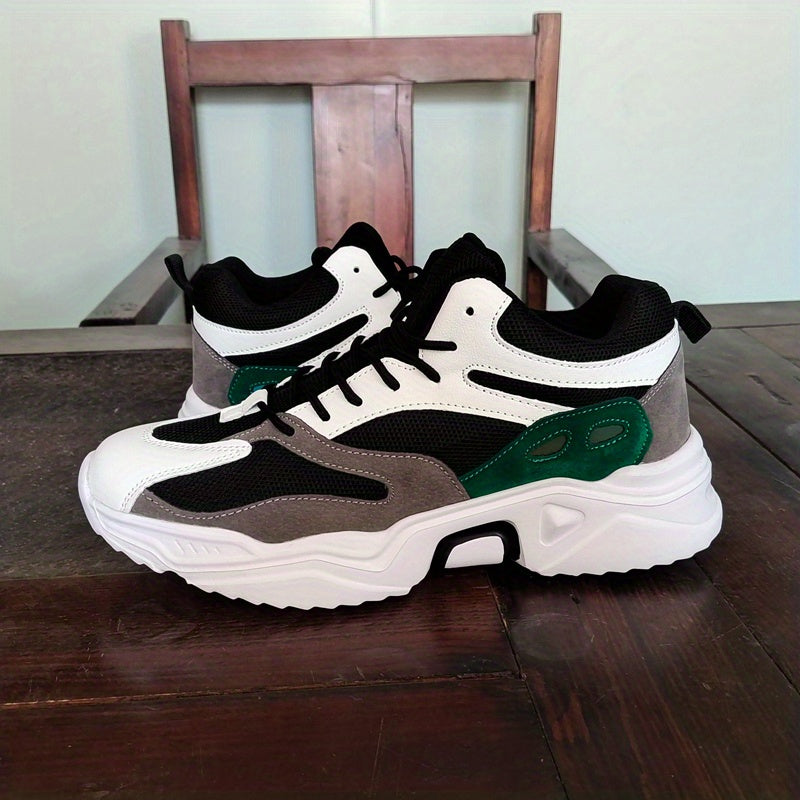 Women's Shock Absorption Mesh Sneakers Lace Up Running Shoes