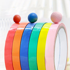 Rainbow Ball Tape Crafts Kit for Kids - DIY Decompression Toys