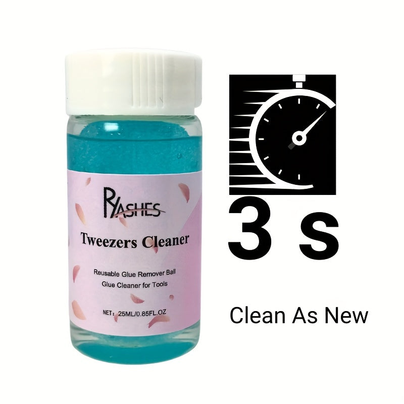 Glue Cleaner Tweezers Cleaning For Tools Eyelash Extension Glue