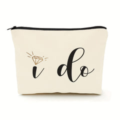 Bride Makeup Bag I Do Bride To Be Gift