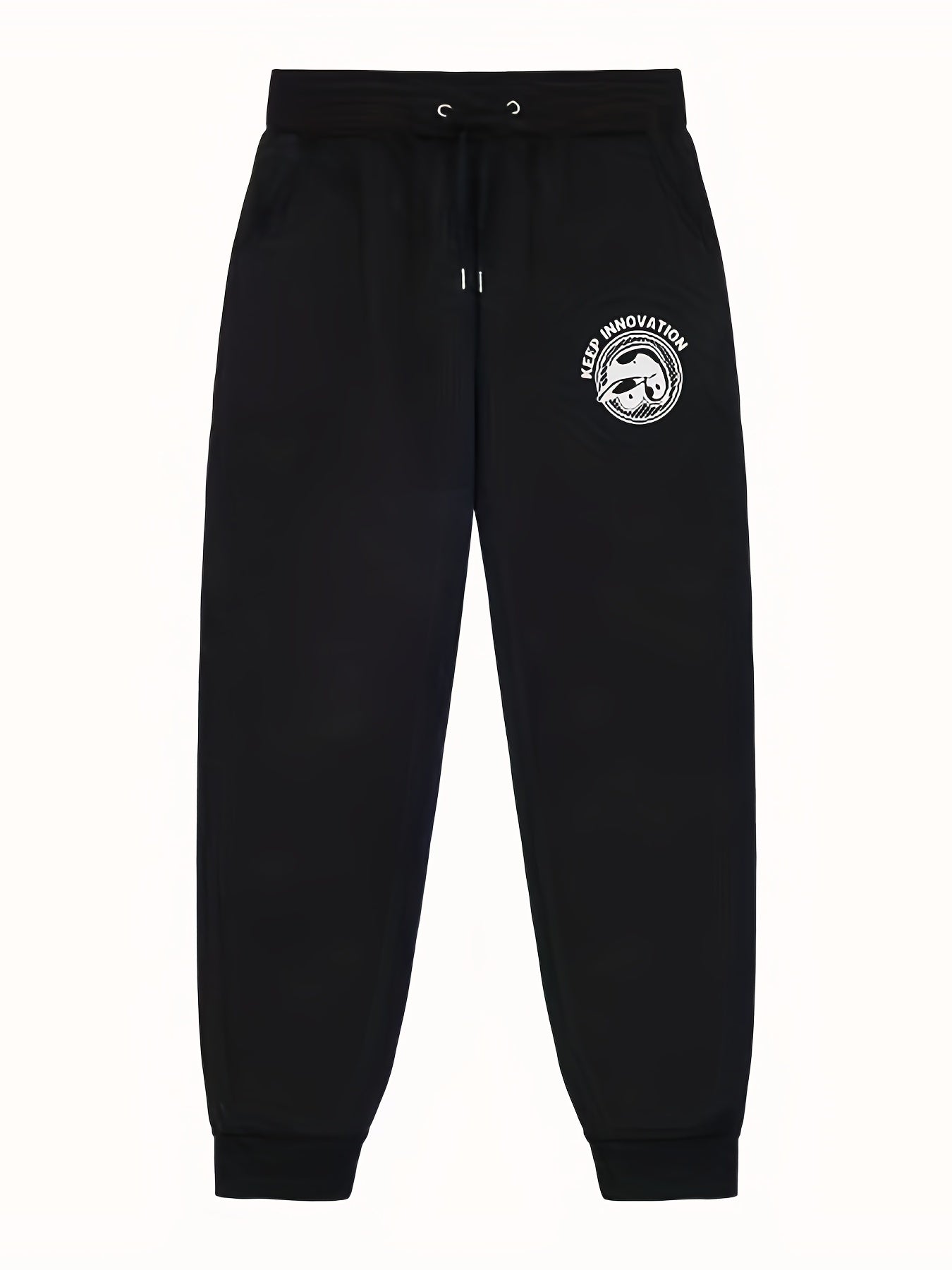 Innovation Print Joggers Men's Casual Sweatpants