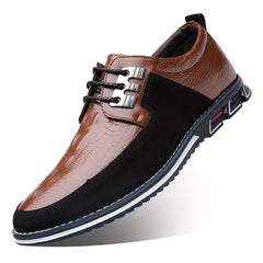 Men's Lace-Up Derby Shoes for Business Formal Events