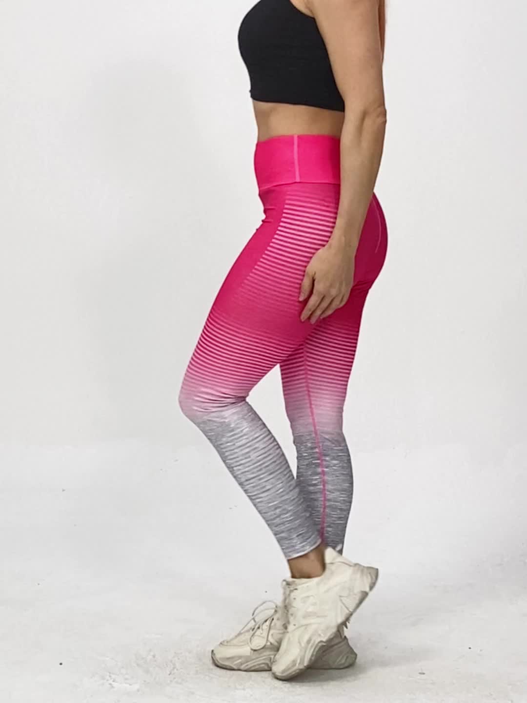 High Waist Sporty Yoga Pants Slim Fit Women's Activewear