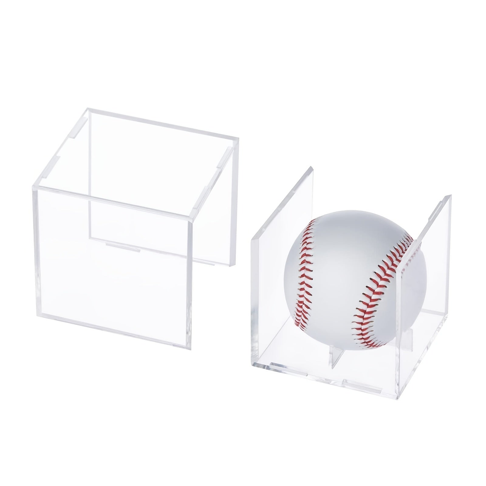 Transparent Baseball Display Case Less Than 3 2 3 2 3 2inch
