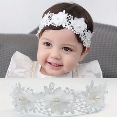 Cute Lace Flower Headband for Baby Girls