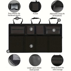 Large Car Trunk Organizer Bag Waterproof Storage Bag