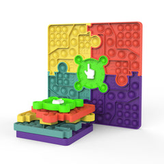 Large Pop Fidget Chess Board Toy Rabbit Year