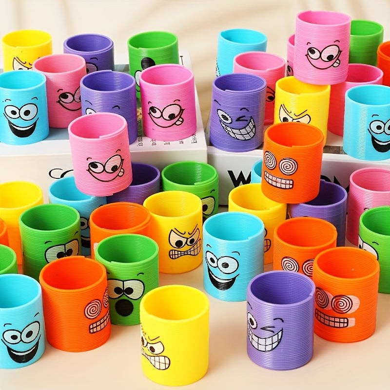 Funny Educational Mini Spring Coil Fidget Toys - 24pcs Bulk Party Favors