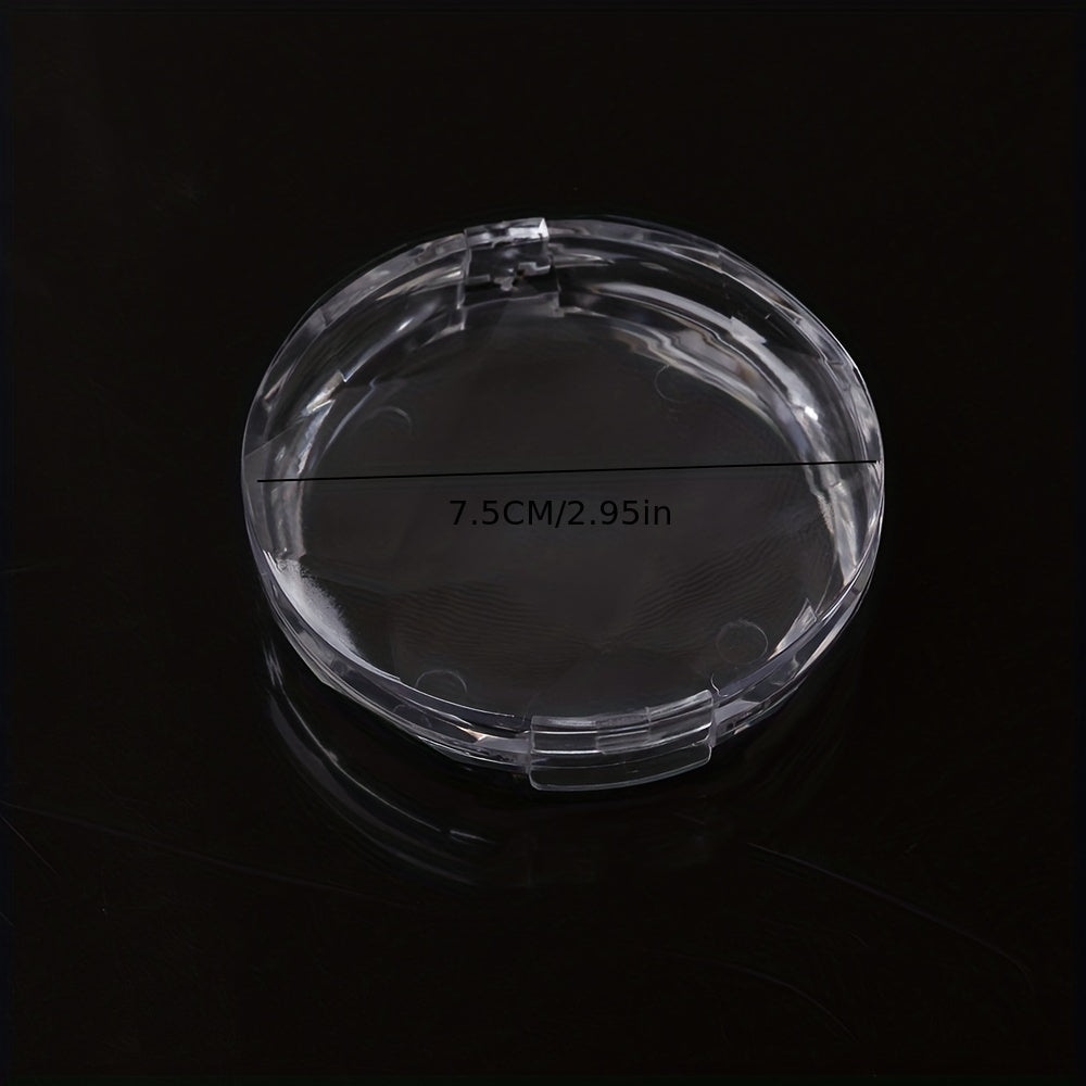 Clear Glitter Eyelash Storage Box with Lash Tray