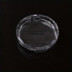 Clear Glitter Eyelash Storage Box with Lash Tray