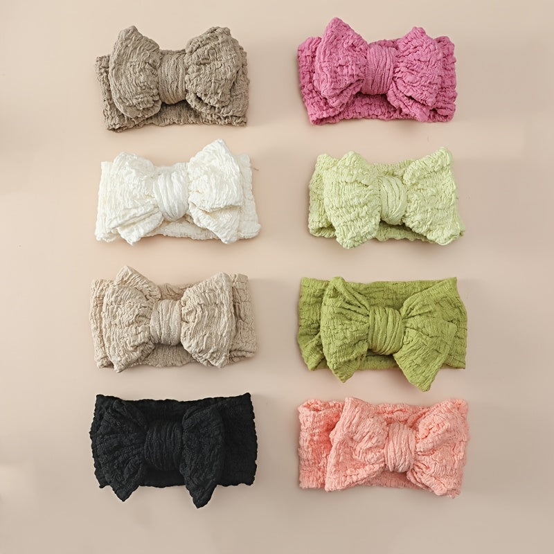 Baby Girls Headbands Bows Elastics Hairbands Headwear Hair Accessories