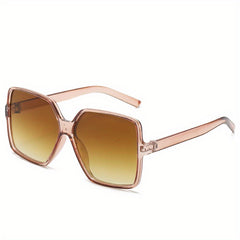 Square Frame Sunglasses 90s Vintage UV Protection