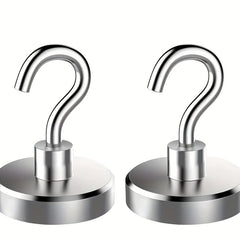 6pcs Magnetic Hooks Strong Load Bearing Storage Key Coat Cup Hanging