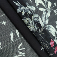 1yd Comfortable Breathable Chiffon Fabric for DIY Clothing Dress Pants