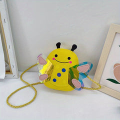 Cartoon Bee Shaped Messenger Bag Shoulder Bag Coin Purse Wallet