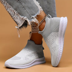 Women's Lightweight Road Running Shoes Non-slip Comfortable Socks Shoes