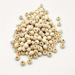 Natural Wooden Beads Round Gasket DIY Jewelry Making Accessories