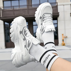 Thick Sole Heighten Breathable Chunky Sneakers Non Slip Dad Shoes