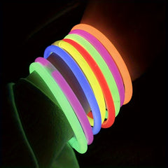 Neon Glow Sticks Bracelets Necklaces for Party
