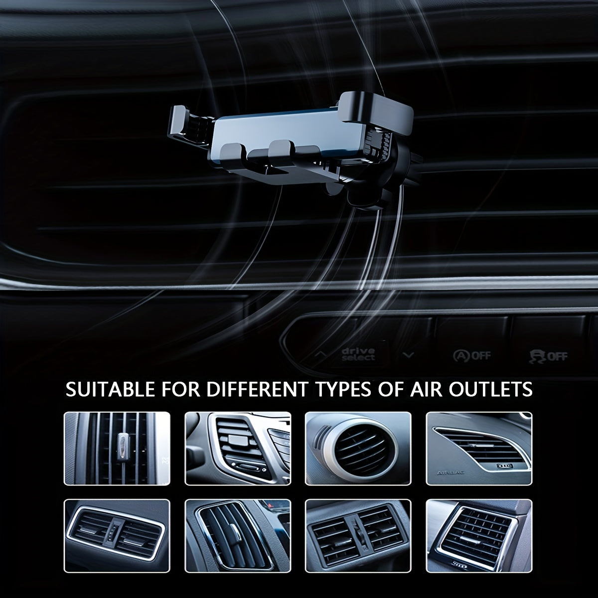 Universal Air Vent Car Phone Holder