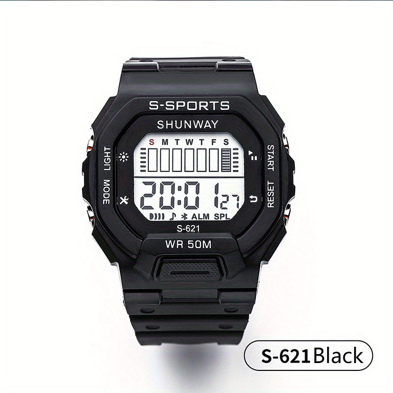 Youth LED Sports Watch 50M Waterproof Digital Electronic Watch For Kids
