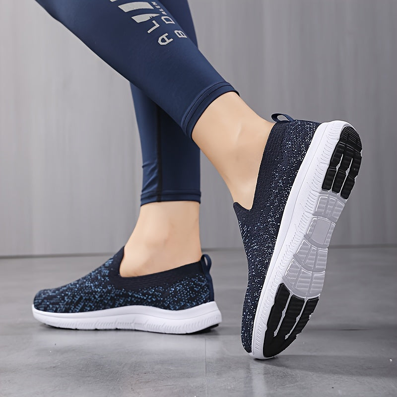 Women's Slip on Sports Sneakers Lightweight Outdoor Walking Shoes