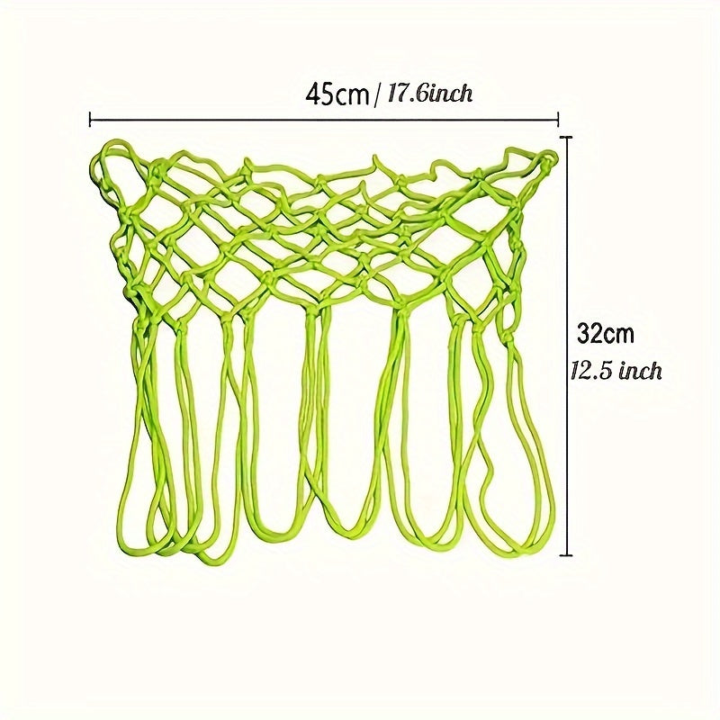 Fluorescent Glow Basketball Net Nylon Braided High Elastic Durable