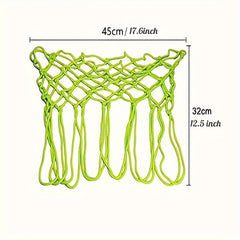 Fluorescent Glow Basketball Net Nylon Braided High Elastic Durable