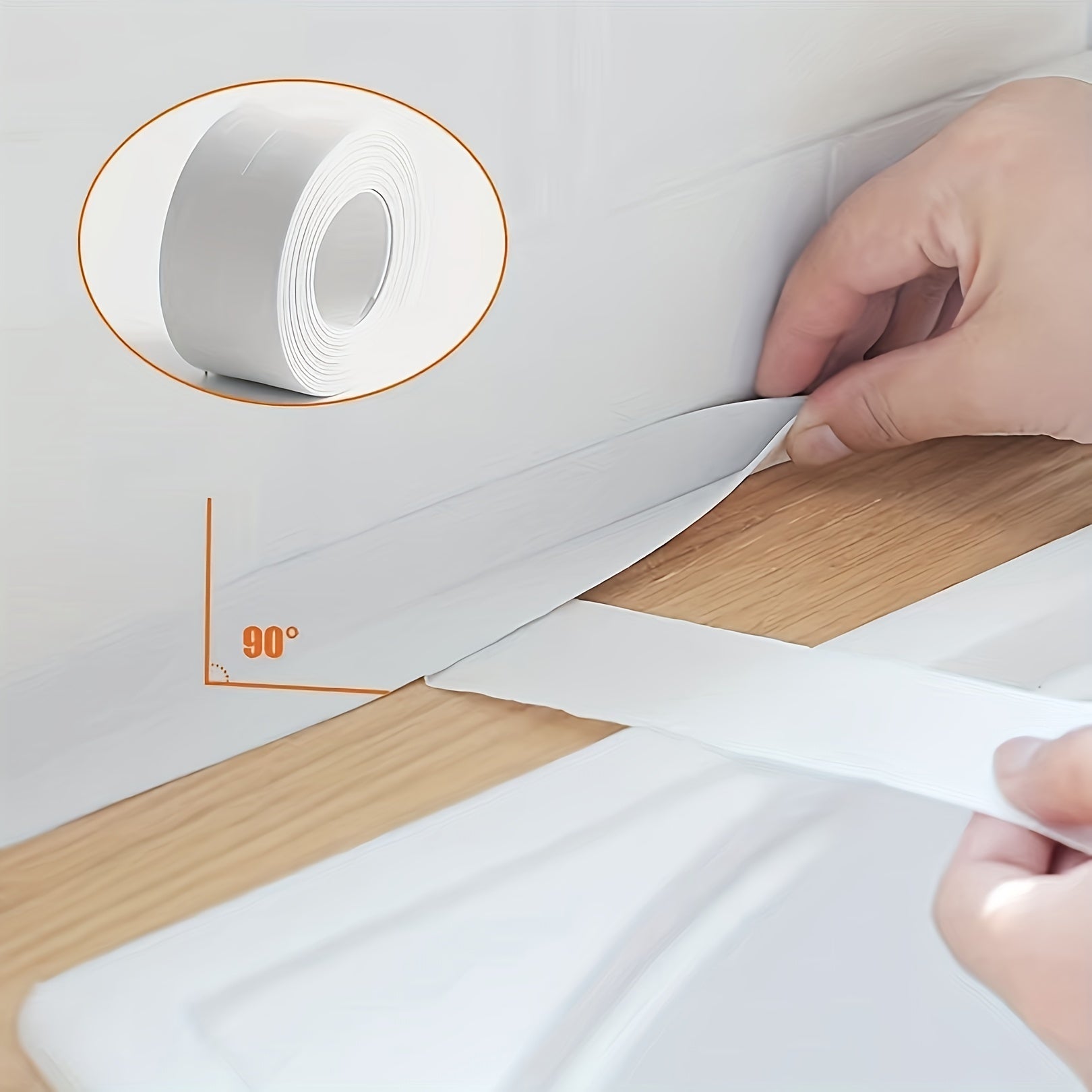 PVC Waterproof Sealing Strip Self Adhesive Caulk Tape