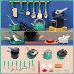 Kids' Play Kitchen Toy Set Interactive Educational Toys for Boys And Girls